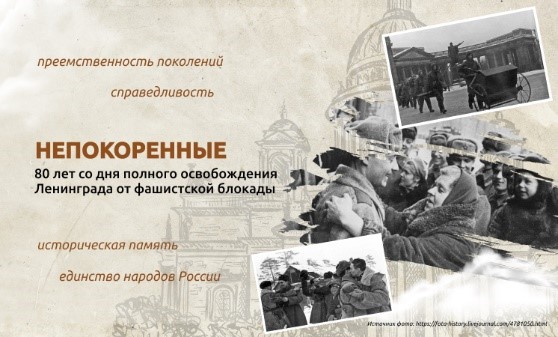 «Разговоры о важном» полного освобождения Ленинграда.